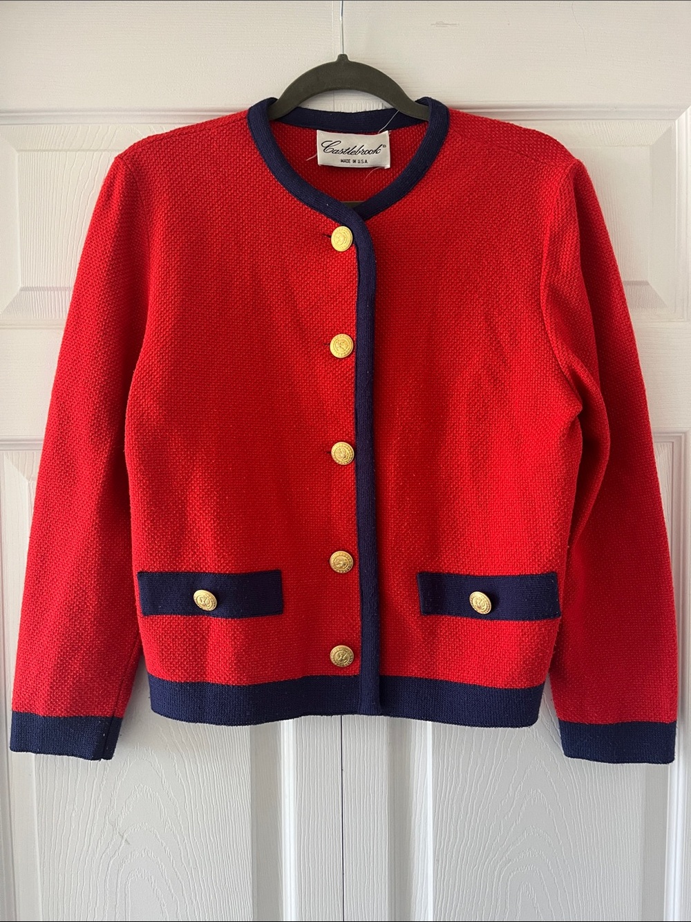 Vintage knit cardigan